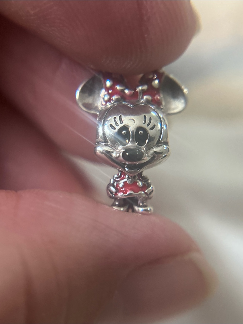 Pandora Disney Minnie Mouse Sterling Silver Charm